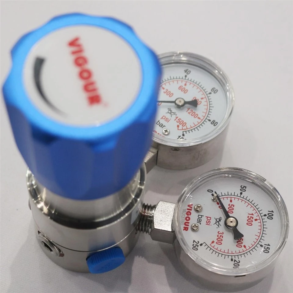 High in High Out Gas Pressure Regulator
